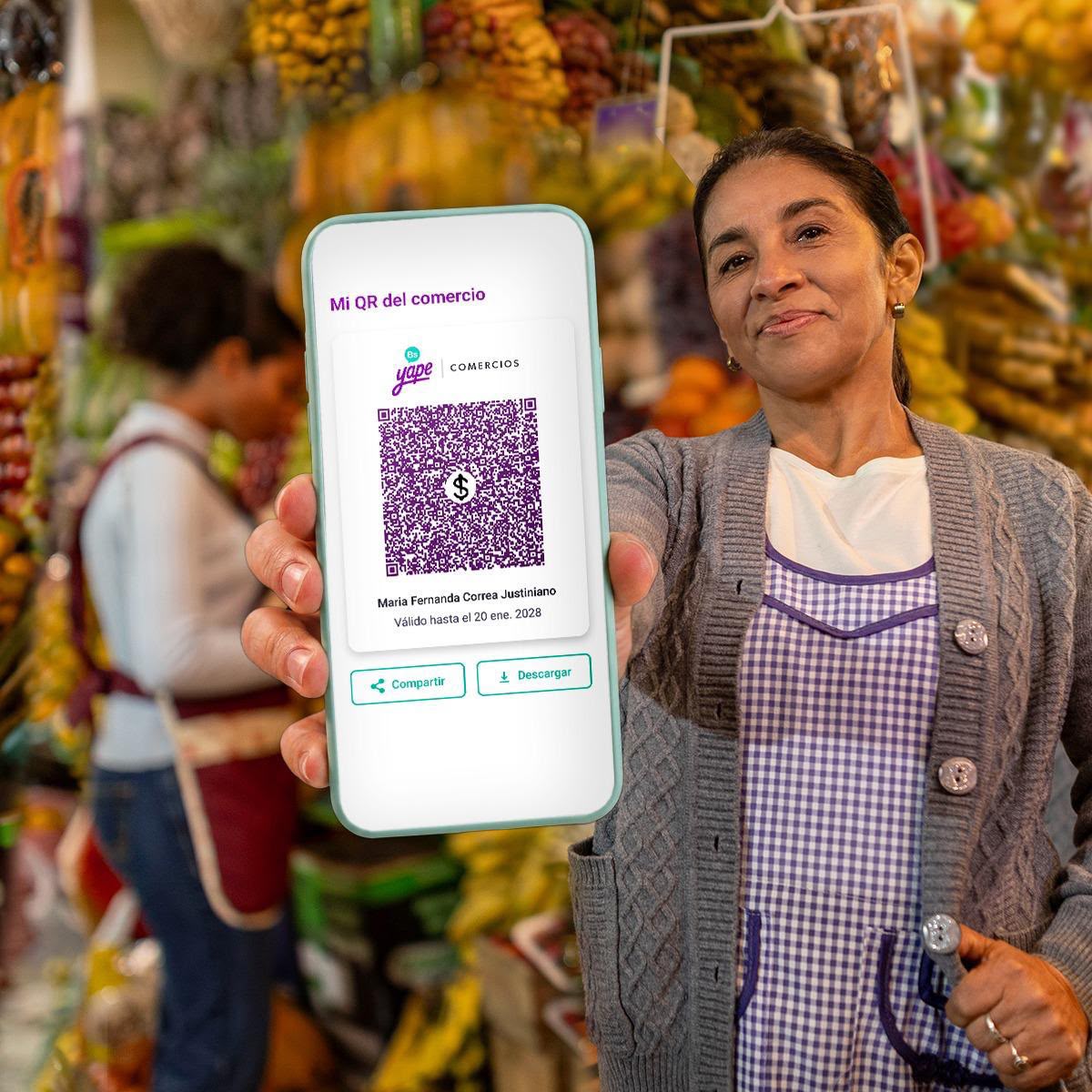 El 32% de las transacciones por QR en el país se realizan a través del BCP y Yape