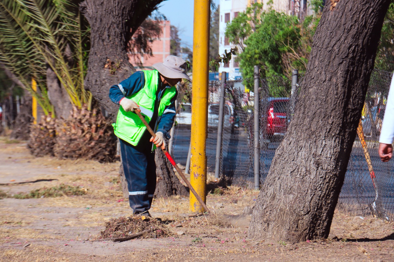 COLCAPIRHUA EMBELLECE SUS ÁREAS VERDES CON EL MANTENIMIENTO DE LAS JARDINERAS DE LA AV. BLANCO GALINDO