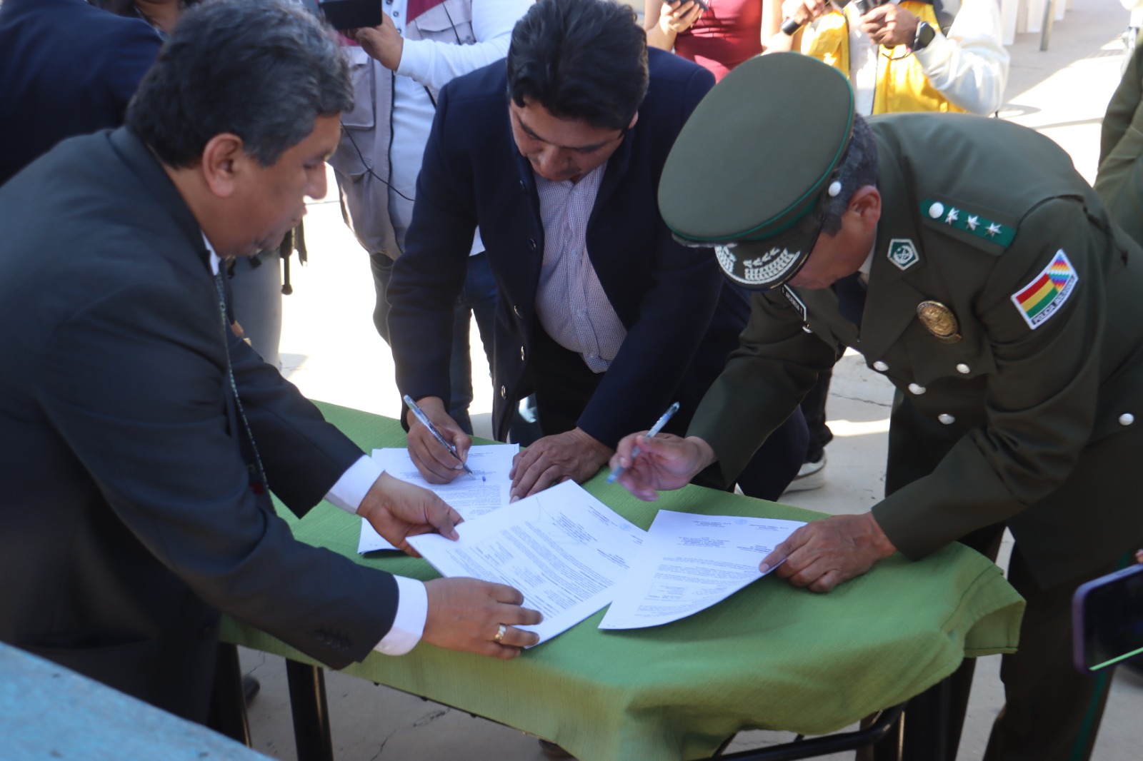 SACABA CONSOLIDA LA LLEGADA DE LA UNIVERSIDAD POLICIAL TRAS FIRMA DE CONVENIO INTERINSTITUCIONAL
