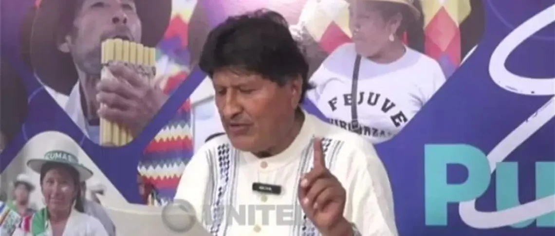Morales afirma que recibe información de militares y policías de operativos en su contra