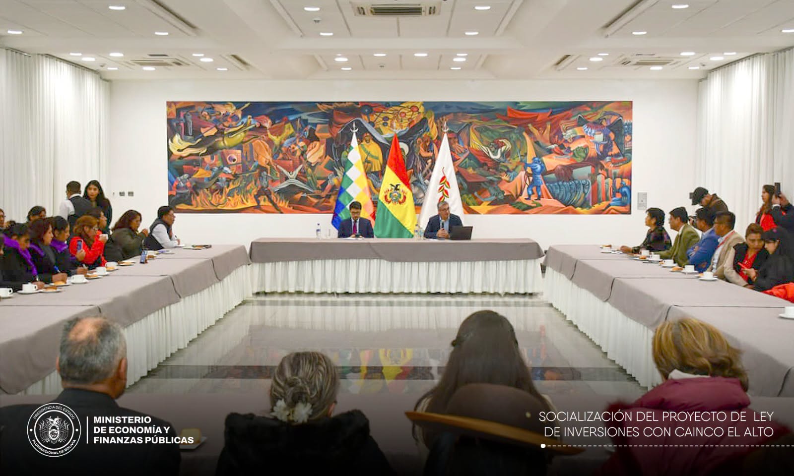 SOCIALIZAN EL PROYECTO DE LEY DE INVERSIONES CON EL SECTOR PRODUCTIVO DE EL ALTO