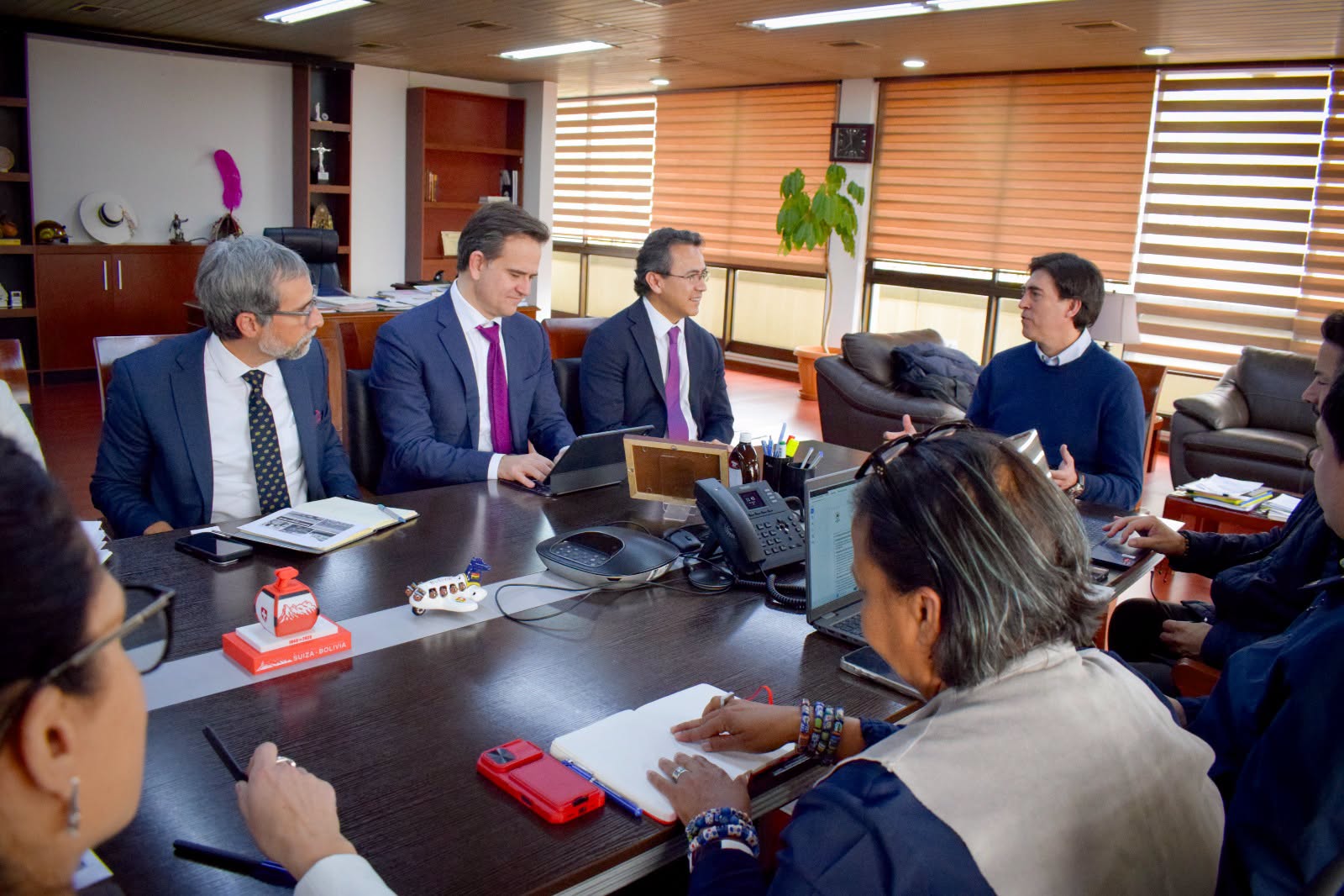 ARIEL YEPEZ, DIRECTOR DEL BANCO MUNDIAL VISITA BOLIVIA PARA TEMAS DE DESARROLLO VIAL