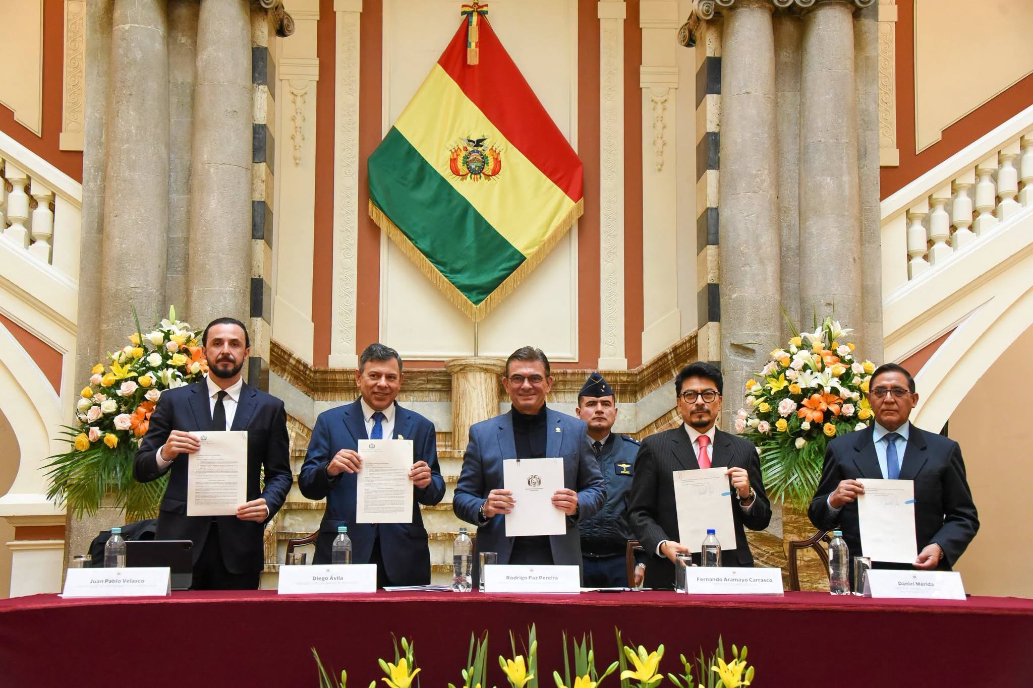 Presidente Paz promulga ley que libera más de Bs 200 millones para las gobernaciones y fortalece la Agenda 50/50