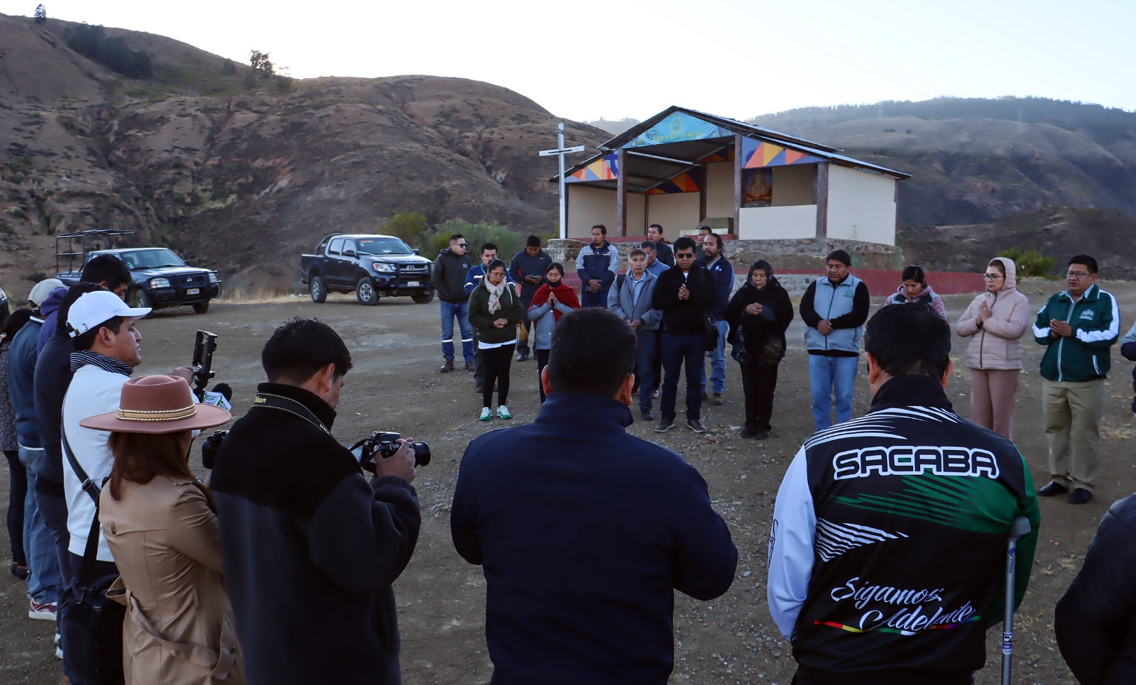 SACABA AVANZA EN PROYECTOS TURÍSTICOS Y RELIGIOSOS EN KORIHUMA, SANTUARIO DE LA VIRGEN DEL AMPARO