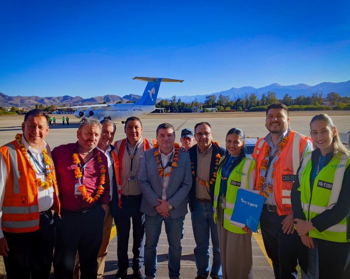 Ecojet retoma vuelos en Sucre y Tarija