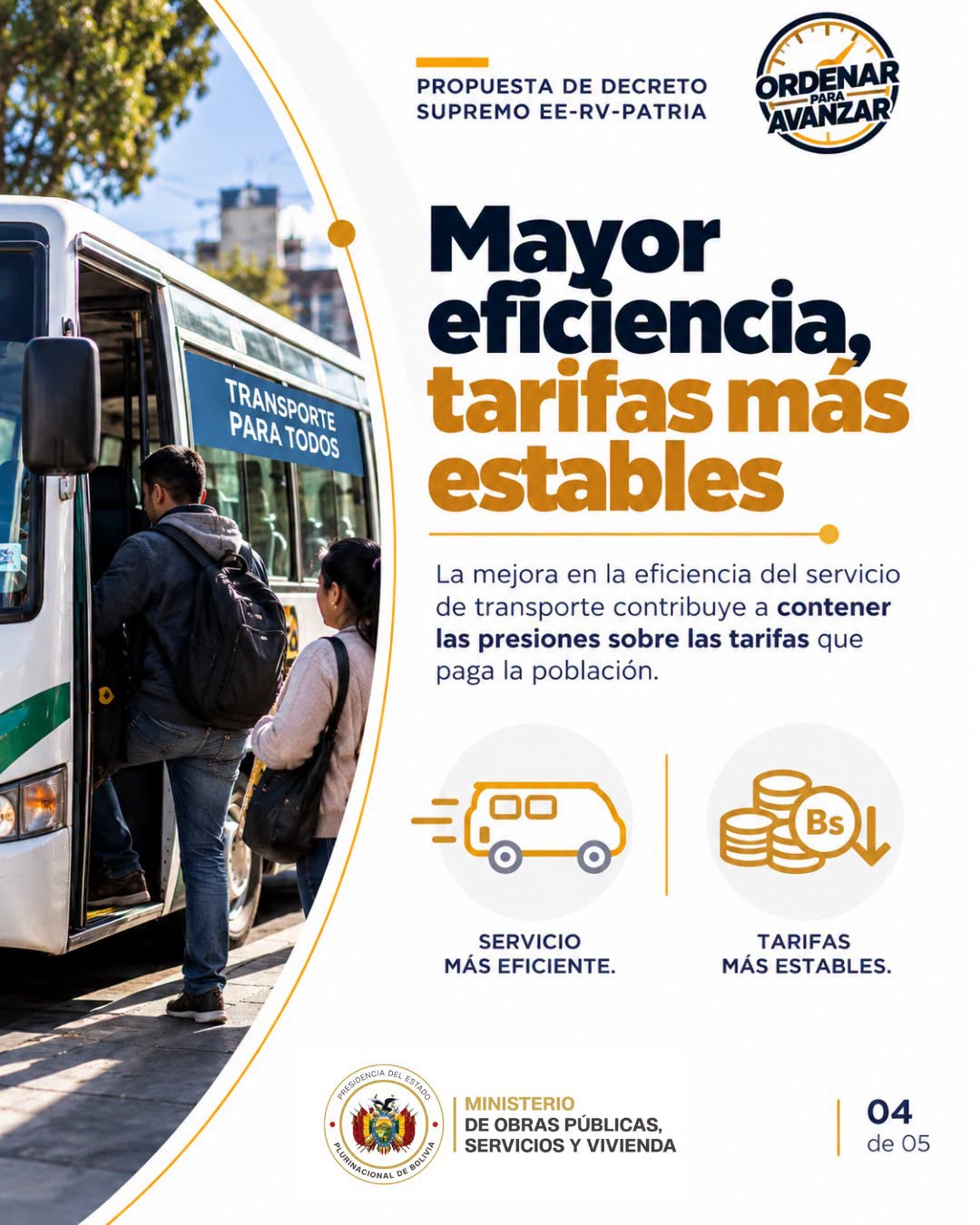 Ministro Zamora plantea transformación del transporte de Bolivia con 5 beneficios