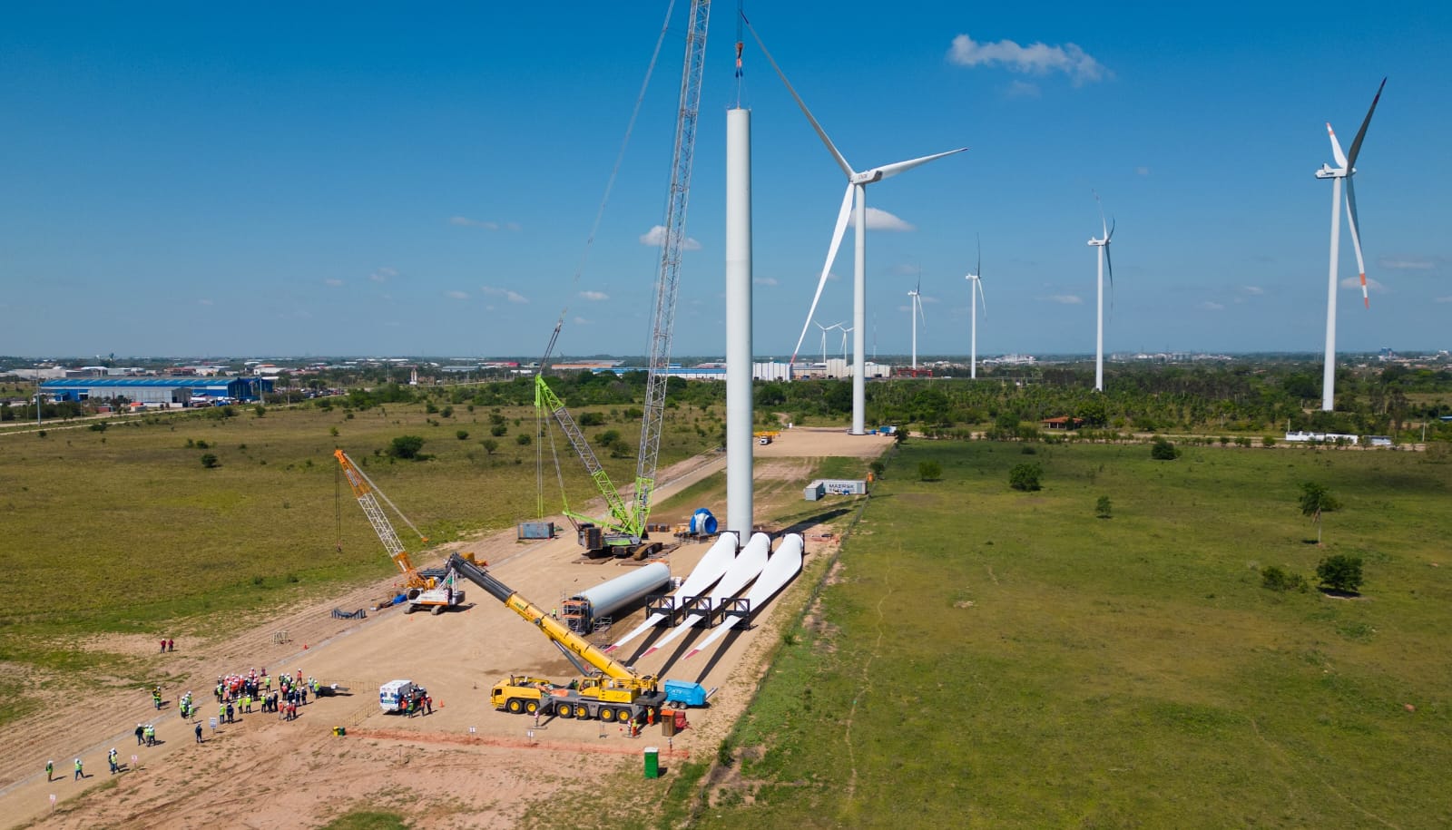 Delegación Europea destaca el avance del Proyecto Eólico Warnes II y ratifica el apoyo a otras iniciativas de energía limpia en Bolivia