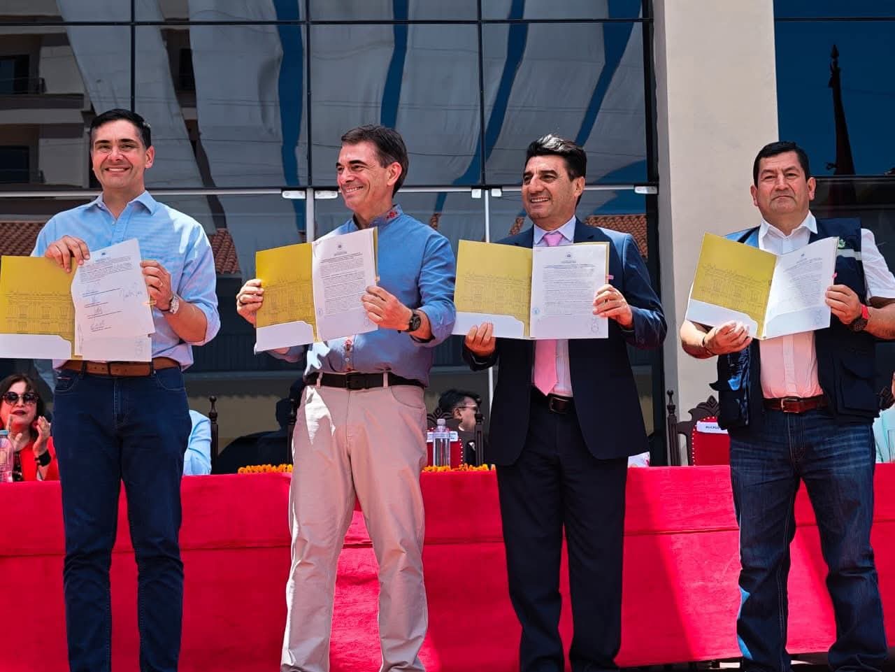 Rodrigo Paz impulsa inversión de $us 65 millones para la planta de tratamiento de aguas en Tarija
