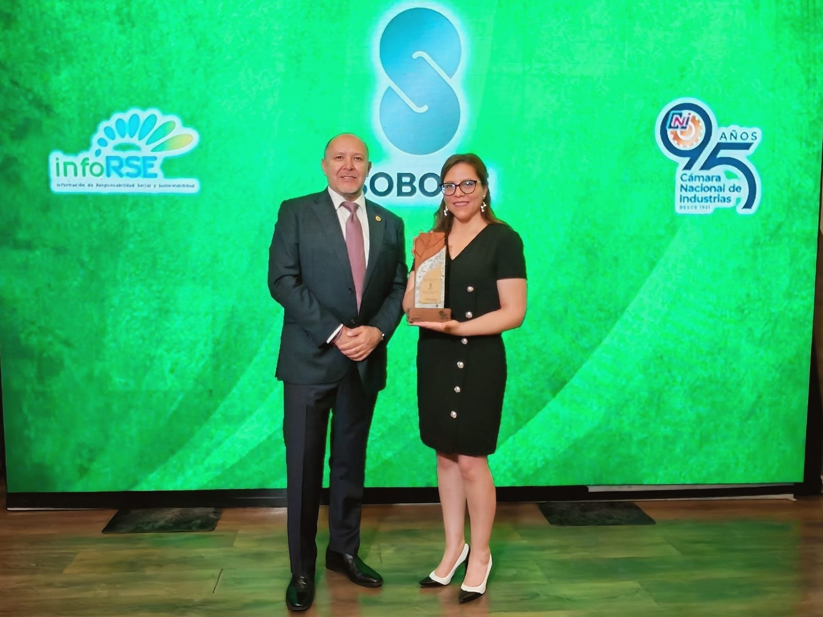SOBOCE recibe el reconocimiento “Industrias con Impacto 2026” de la Cámara Nacional de Industrias e InfoRSE